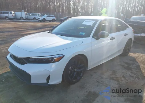 2025 Honda Civic Sport from USA, damaged, VIN 2HGFE2F51SH529922